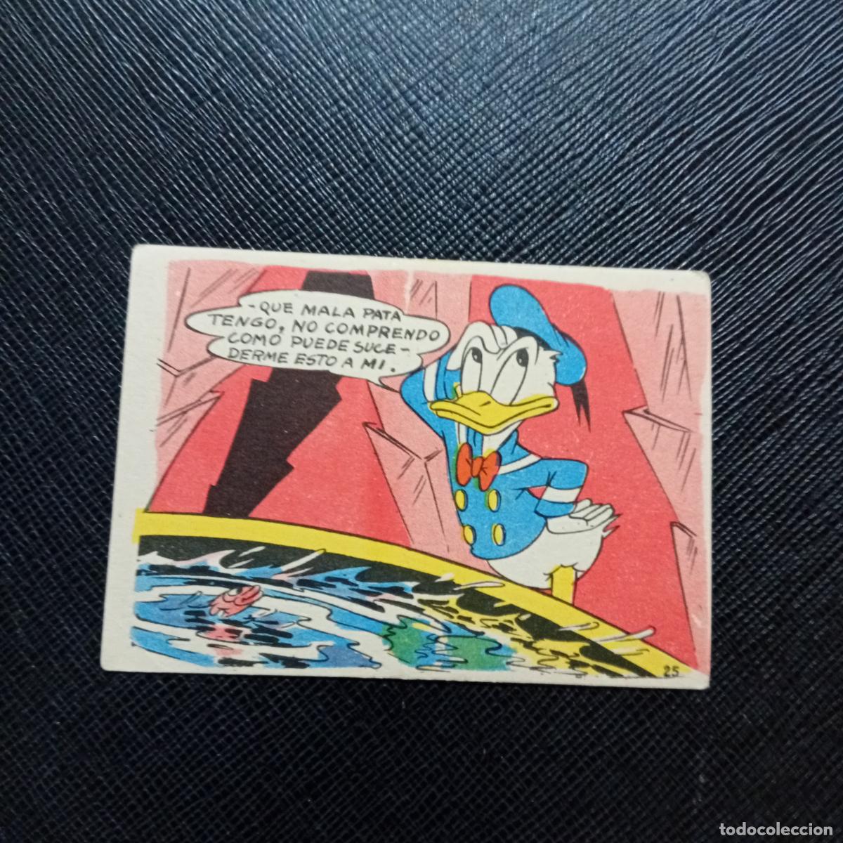 Coleccionismo cromos antiguos: 25 LA ISLA DE JASPE CHOCOLATES LLOVERAS DISNEY 1948 CROMO - SIN PEGAR - A214 PG370