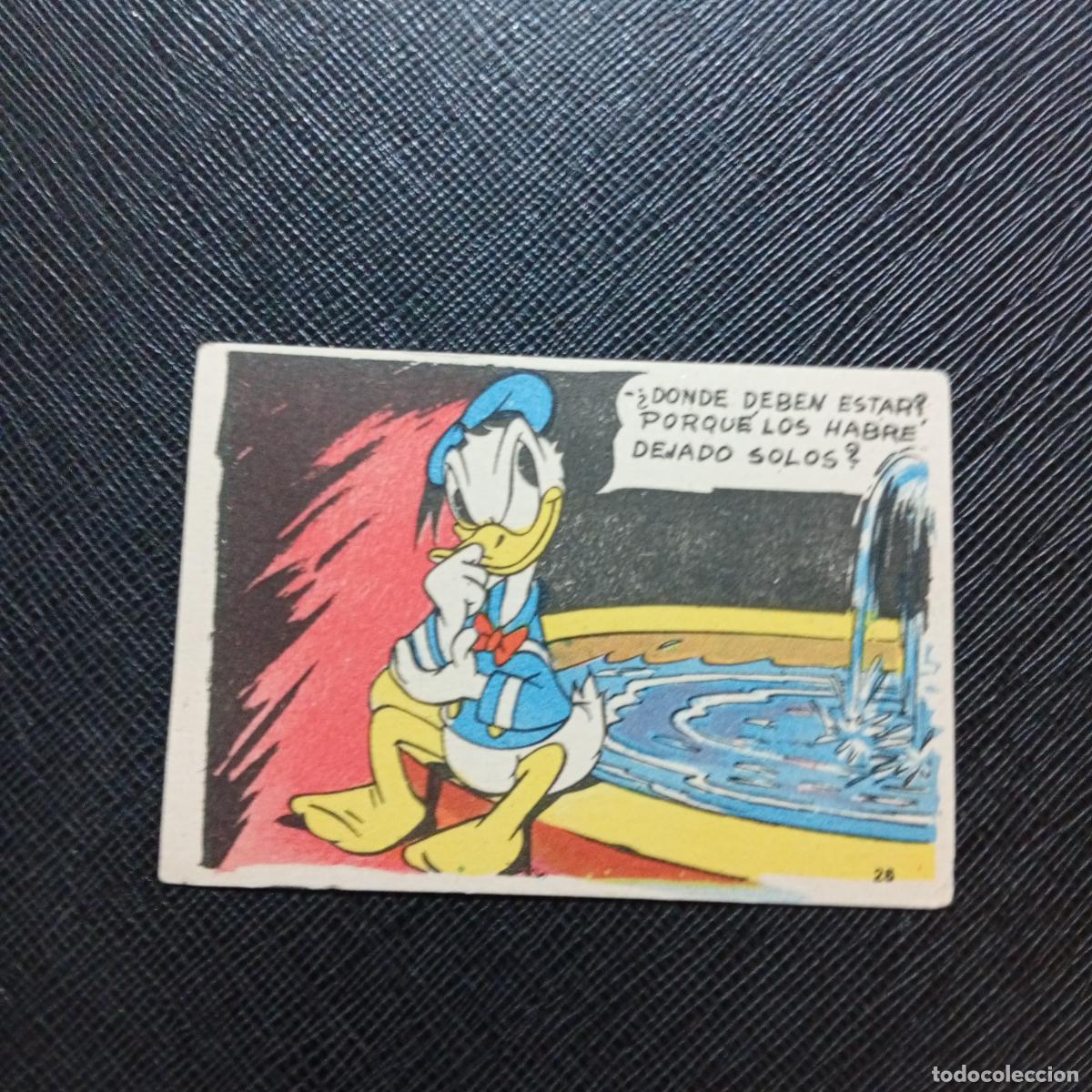Coleccionismo cromos antiguos: 26 LA ISLA DE JASPE CHOCOLATES LLOVERAS DISNEY 1948 CROMO - SIN PEGAR - A214 PG442