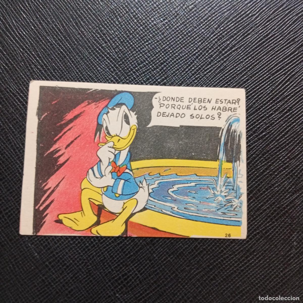 Coleccionismo cromos antiguos: 26 LA ISLA DE JASPE CHOCOLATES LLOVERAS DISNEY 1948 CROMO - SIN PEGAR - A214 PG451
