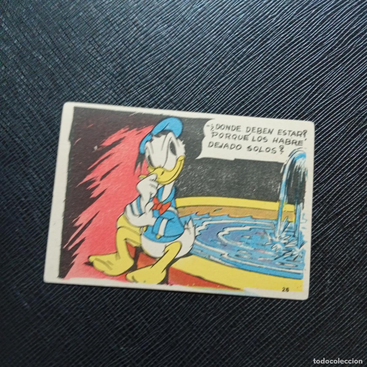 Coleccionismo cromos antiguos: 26 LA ISLA DE JASPE CHOCOLATES LLOVERAS DISNEY 1948 CROMO - SIN PEGAR - A214 PG451 B