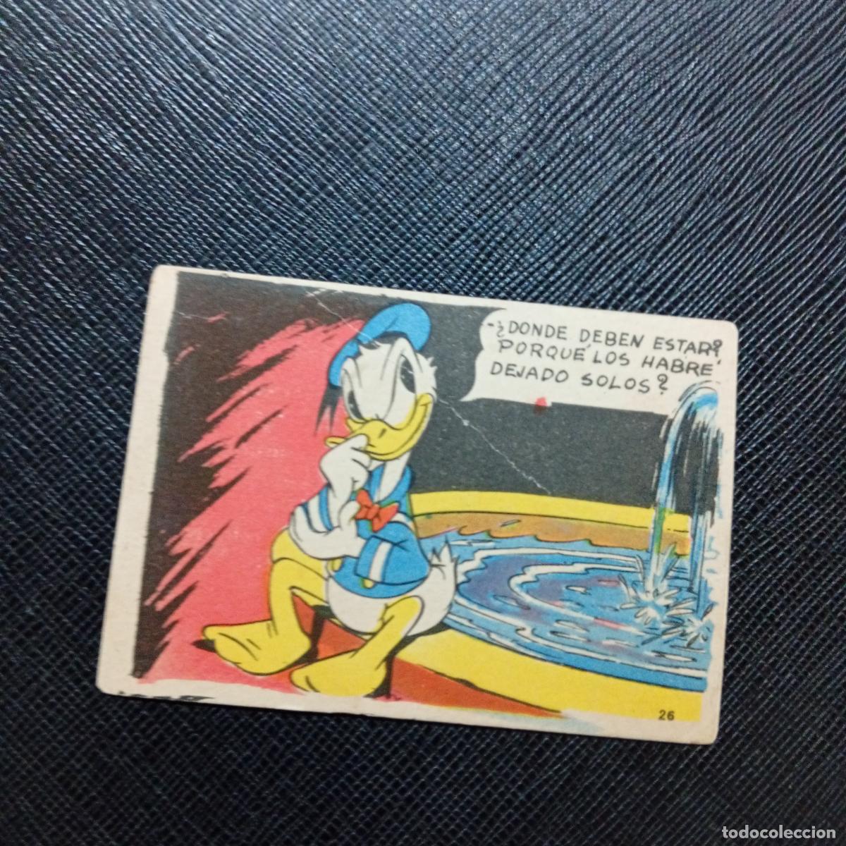 Coleccionismo cromos antiguos: 26 LA ISLA DE JASPE CHOCOLATES LLOVERAS DISNEY 1948 CROMO - SIN PEGAR - A214 PG514