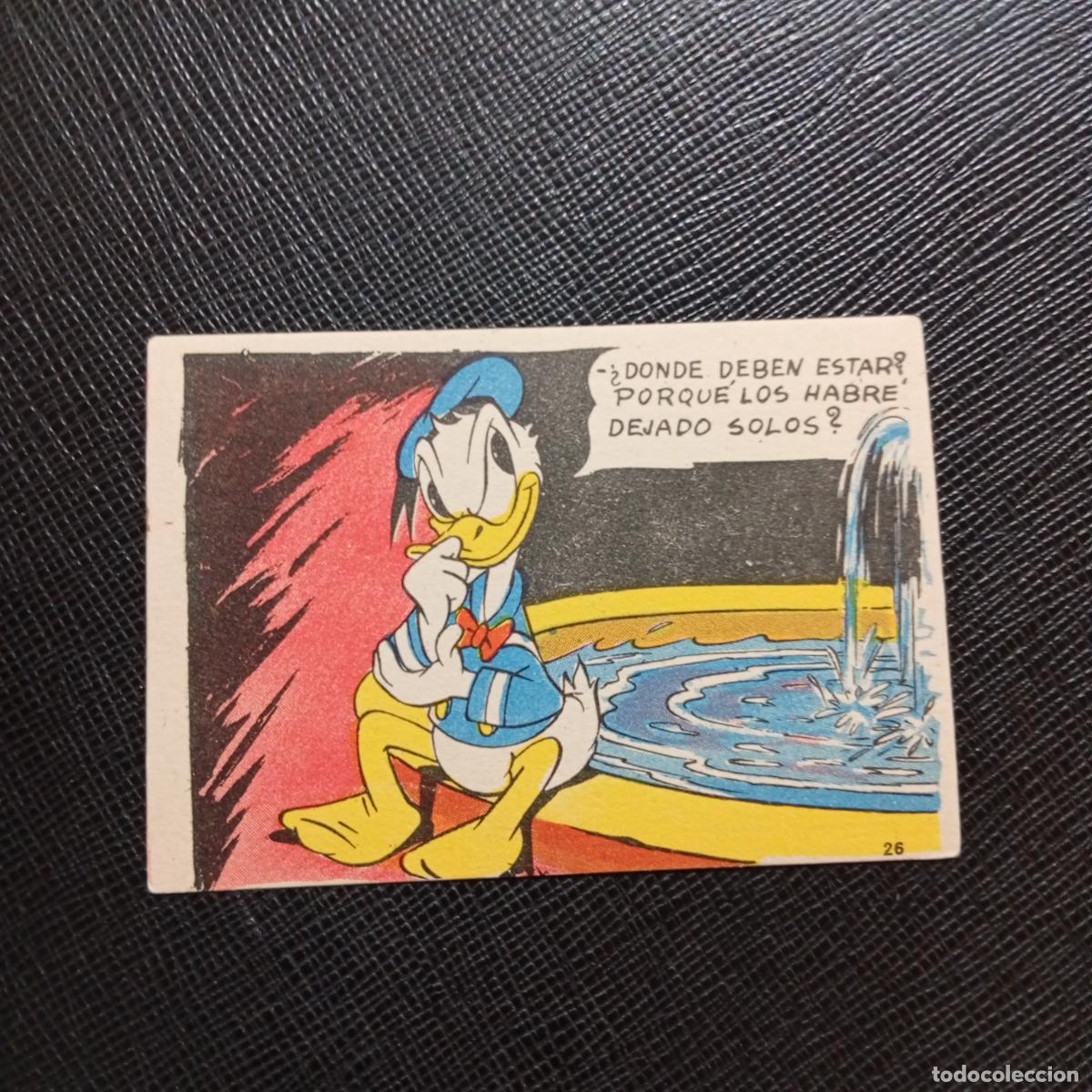 Coleccionismo cromos antiguos: 26 LA ISLA DE JASPE CHOCOLATES LLOVERAS DISNEY 1948 CROMO - SIN PEGAR - A214 PG514 B