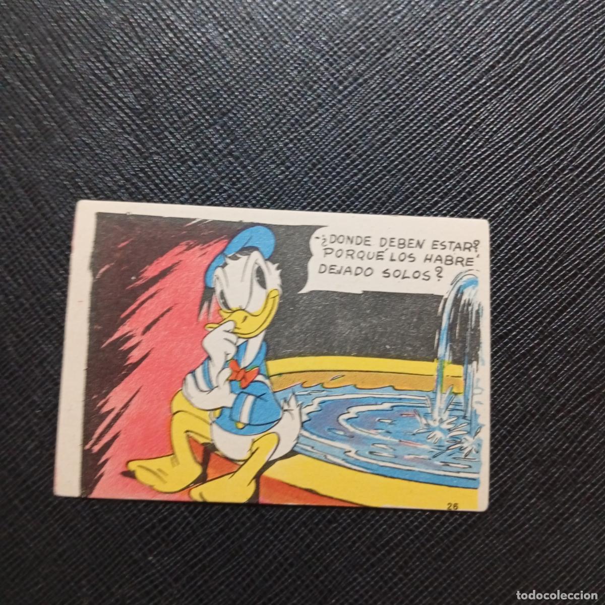 Coleccionismo cromos antiguos: 26 LA ISLA DE JASPE CHOCOLATES LLOVERAS DISNEY 1948 CROMO - SIN PEGAR - A214 PG523