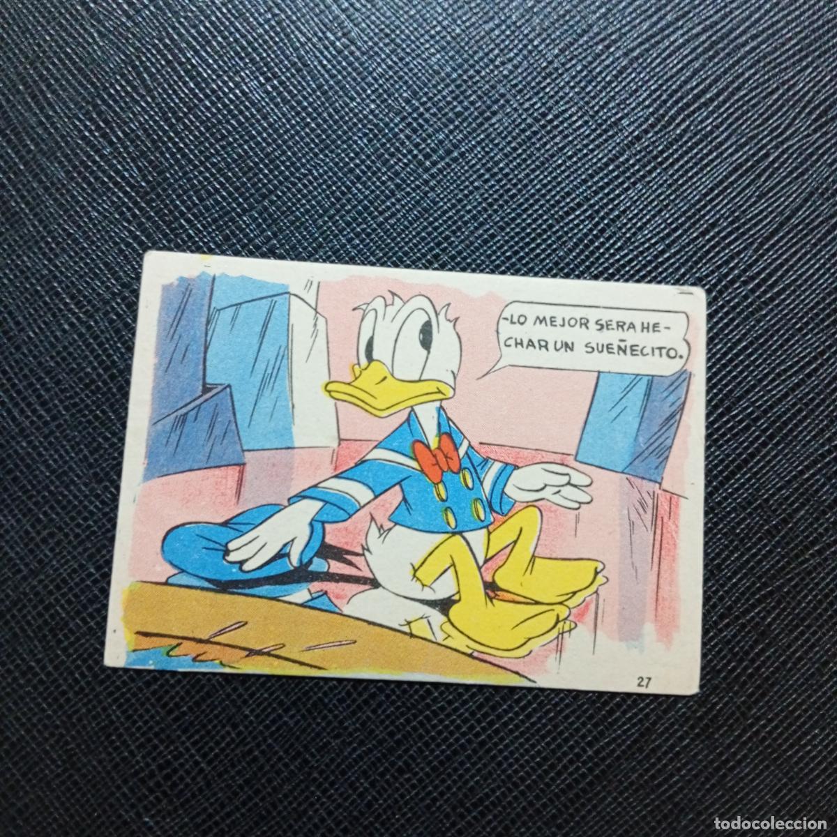 Coleccionismo cromos antiguos: 27 LA ISLA DE JASPE CHOCOLATES LLOVERAS DISNEY 1948 CROMO - SIN PEGAR - A214 PG352 B