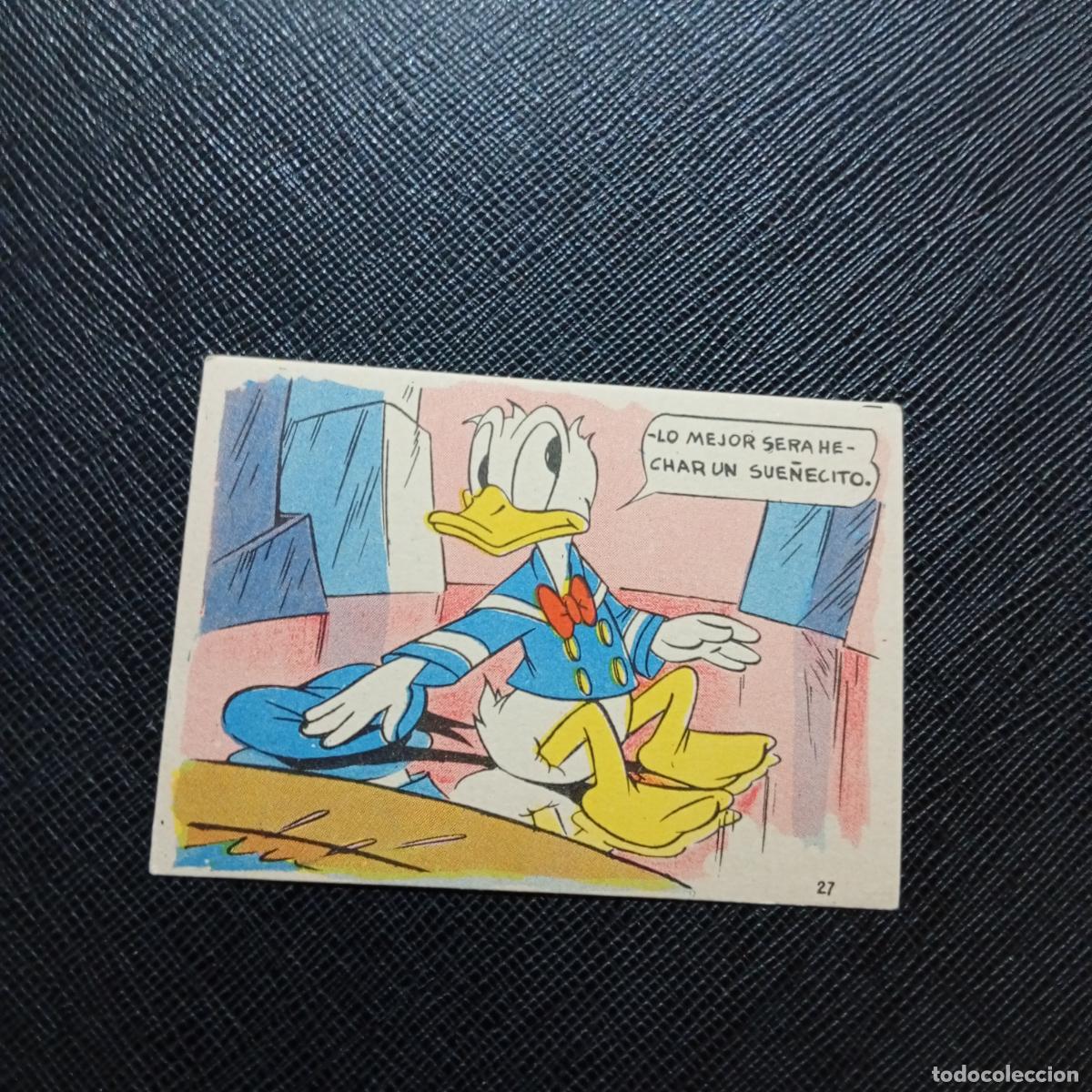 Coleccionismo cromos antiguos: 27 LA ISLA DE JASPE CHOCOLATES LLOVERAS DISNEY 1948 CROMO - SIN PEGAR - A214 PG370