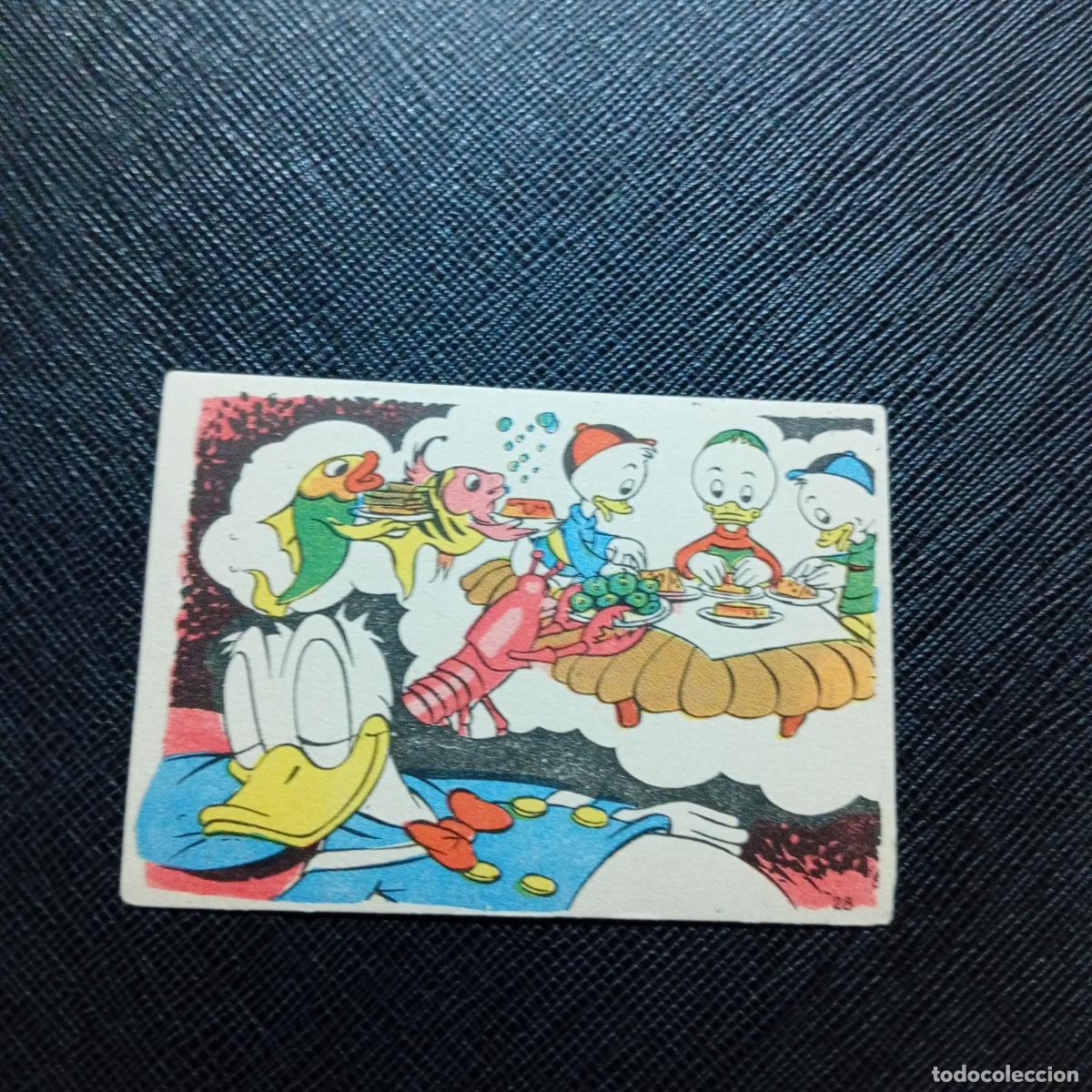 Coleccionismo cromos antiguos: 28 LA ISLA DE JASPE CHOCOLATES LLOVERAS DISNEY 1948 CROMO - SIN PEGAR - A214 PG424 B