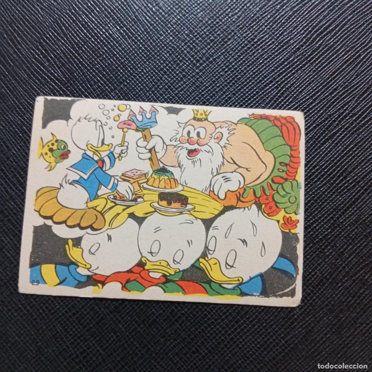 Coleccionismo cromos antiguos: 29 LA ISLA DE JASPE CHOCOLATES LLOVERAS DISNEY 1948 CROMO - SIN PEGAR - A214 PG469
