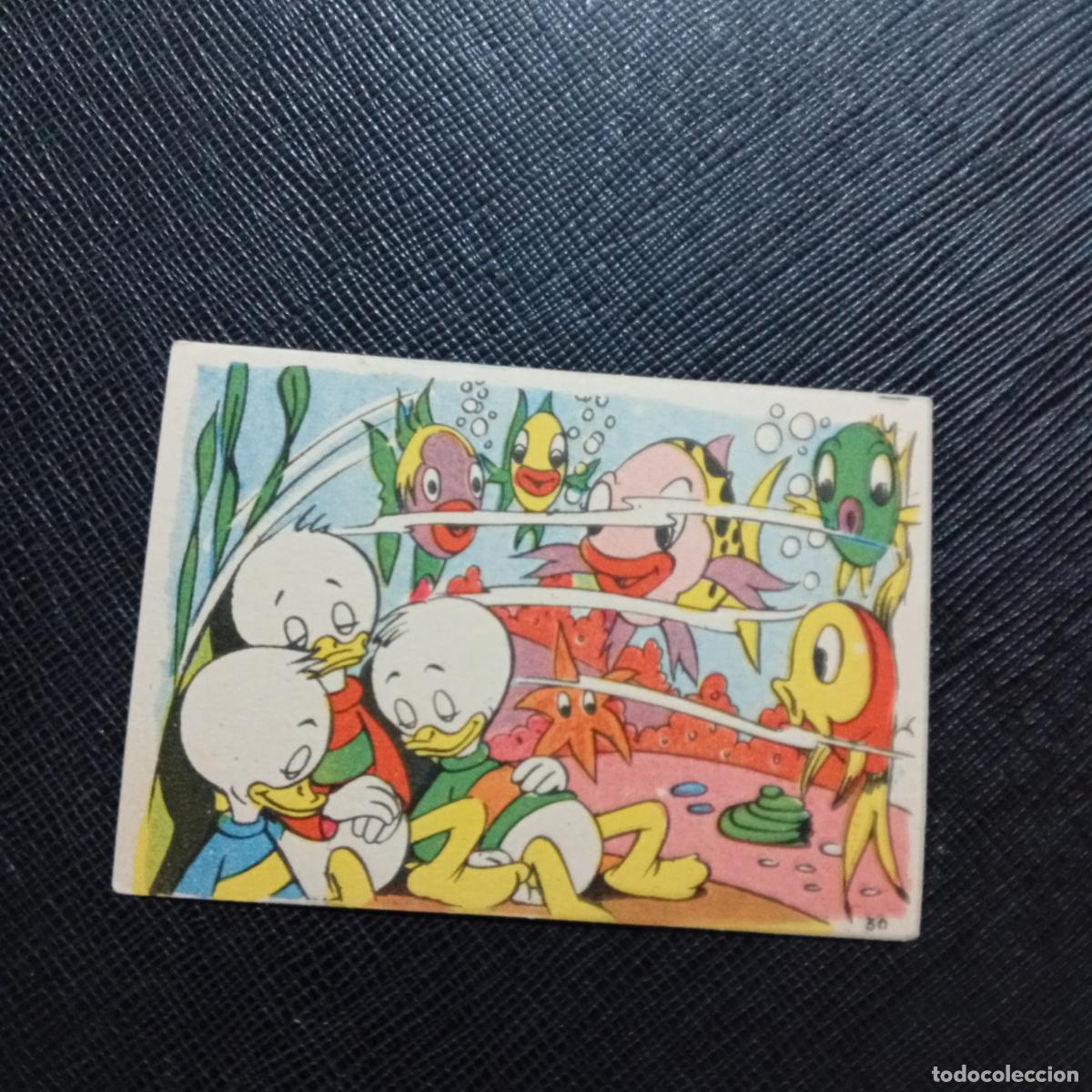 Coleccionismo cromos antiguos: 30 LA ISLA DE JASPE CHOCOLATES LLOVERAS DISNEY 1948 CROMO - SIN PEGAR - A214 PG487
