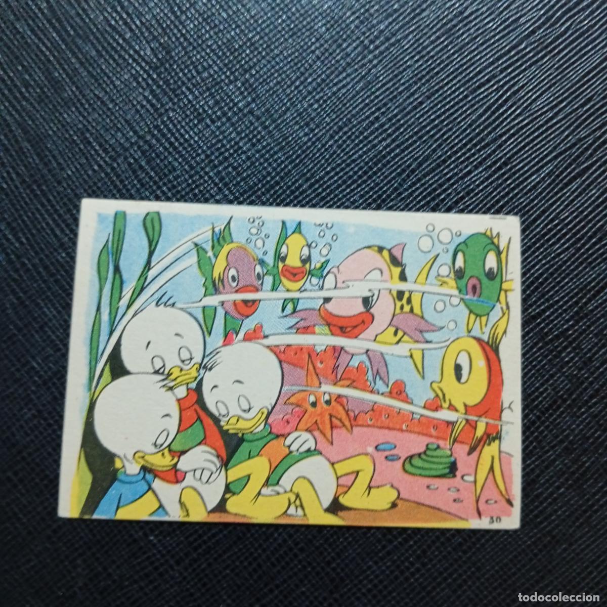 Coleccionismo cromos antiguos: 30 LA ISLA DE JASPE CHOCOLATES LLOVERAS DISNEY 1948 CROMO - SIN PEGAR - A214 PG505