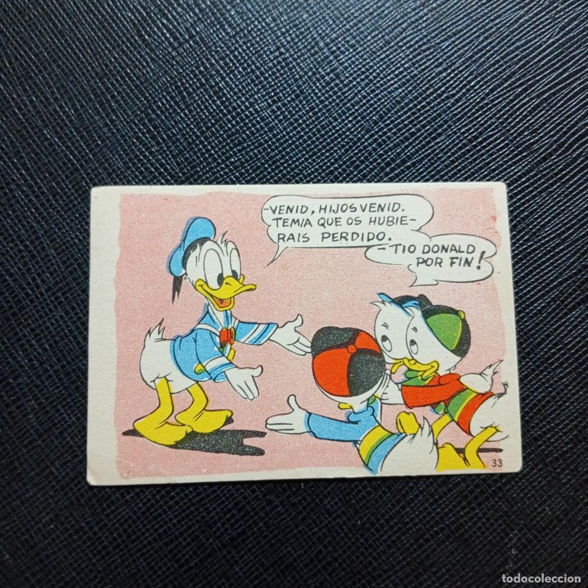 Coleccionismo cromos antiguos: 33 LA ISLA DE JASPE CHOCOLATES LLOVERAS DISNEY 1948 CROMO - SIN PEGAR - A214 PG406