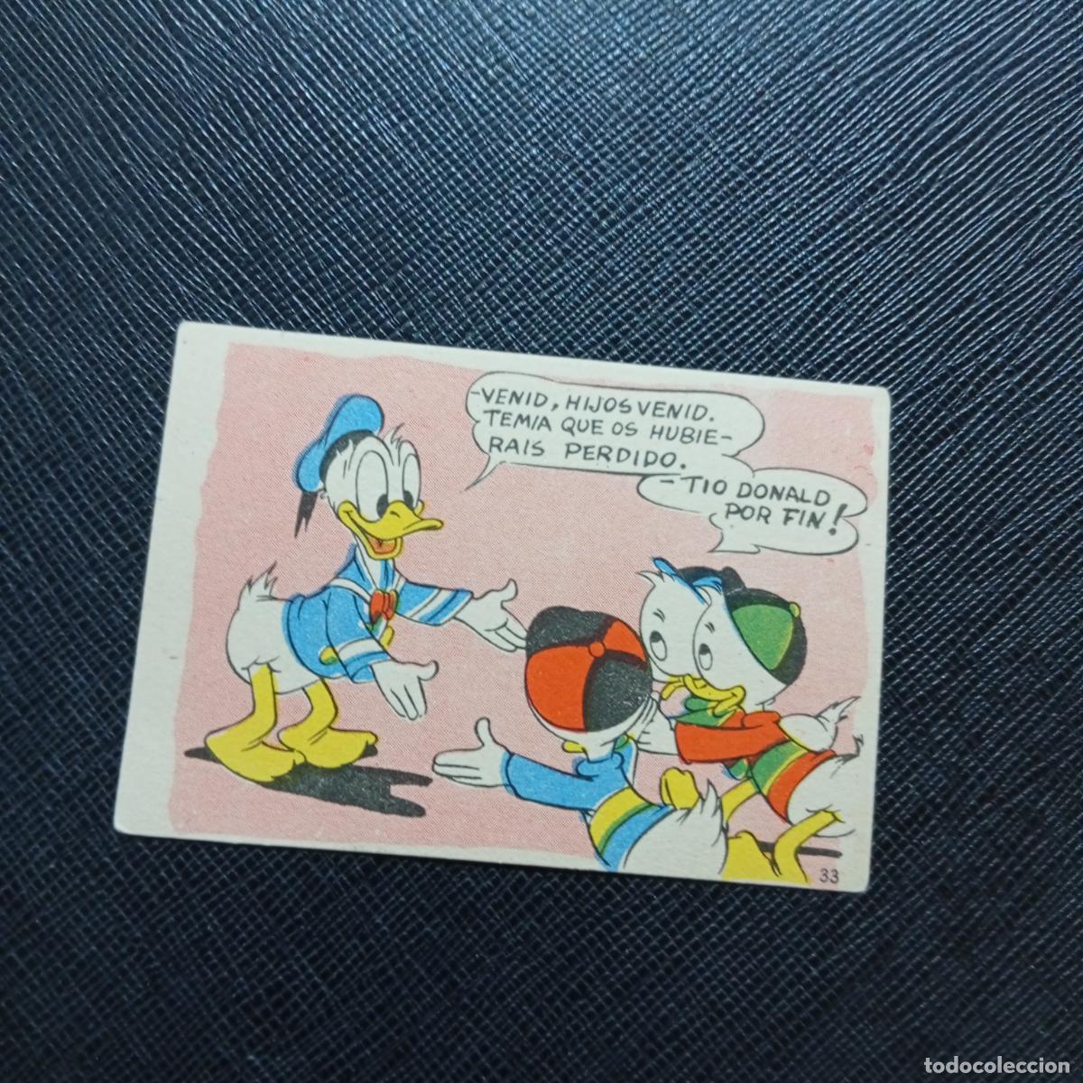 Coleccionismo cromos antiguos: 33 LA ISLA DE JASPE CHOCOLATES LLOVERAS DISNEY 1948 CROMO - SIN PEGAR - A214 PG442