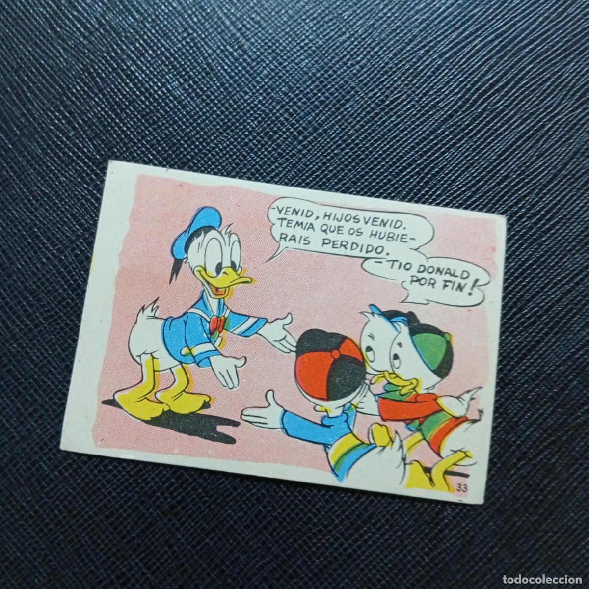 Coleccionismo cromos antiguos: 33 LA ISLA DE JASPE CHOCOLATES LLOVERAS DISNEY 1948 CROMO - SIN PEGAR - A214 PG451 B