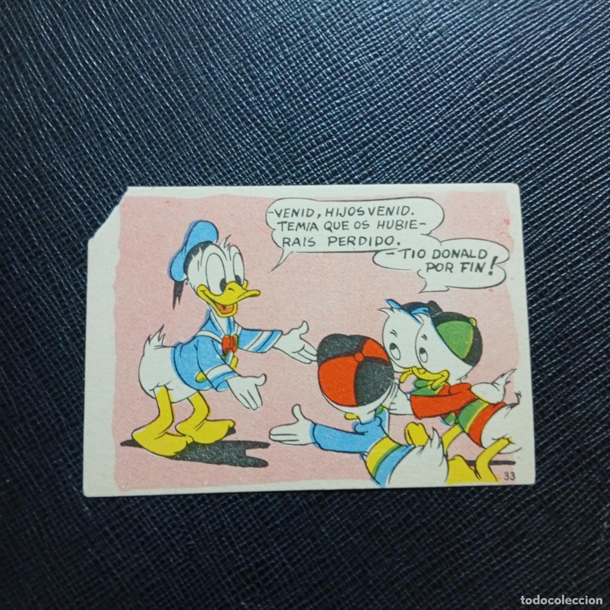 Coleccionismo cromos antiguos: 33 LA ISLA DE JASPE CHOCOLATES LLOVERAS DISNEY 1948 CROMO - SIN PEGAR - A214 PG460