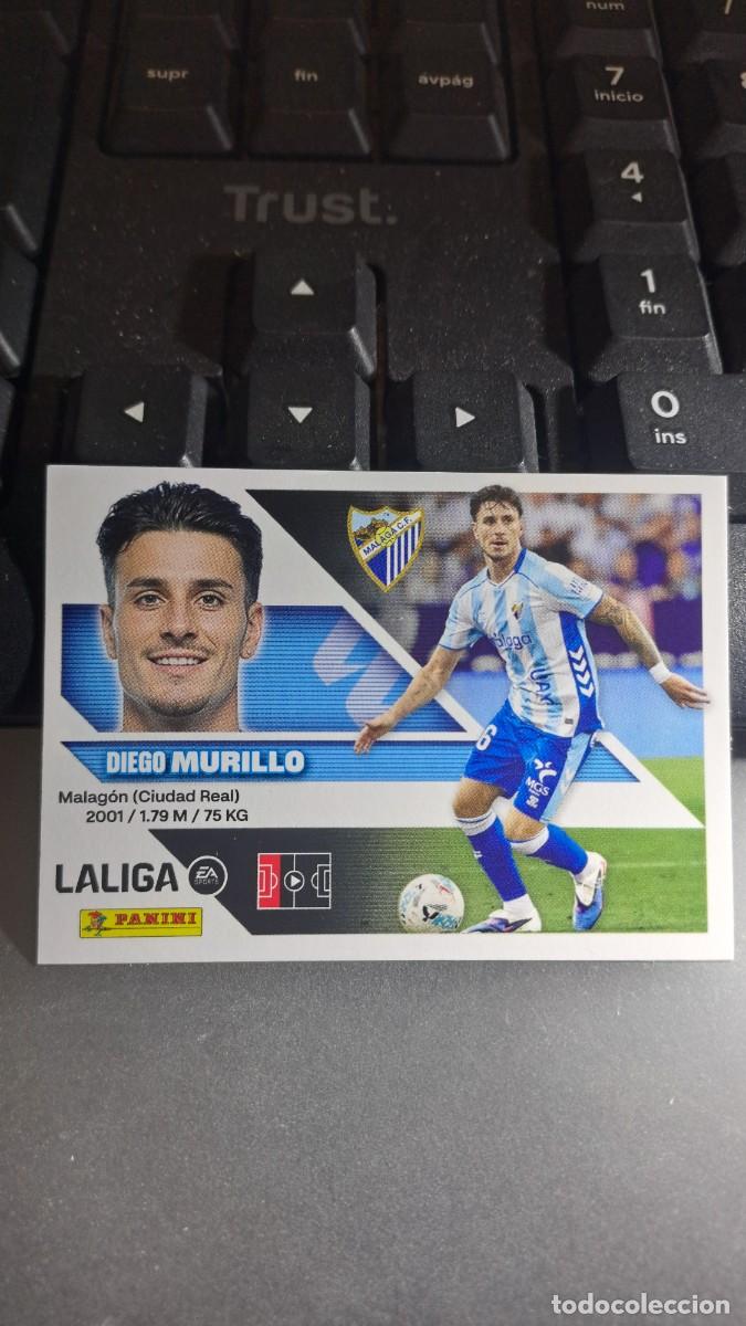 Coleccionismo cromos antiguos: CROMO MURILLO 6 MALAGA LIGA 2026 2027 26 27 ESTE PANINI NUNCA PEGADO