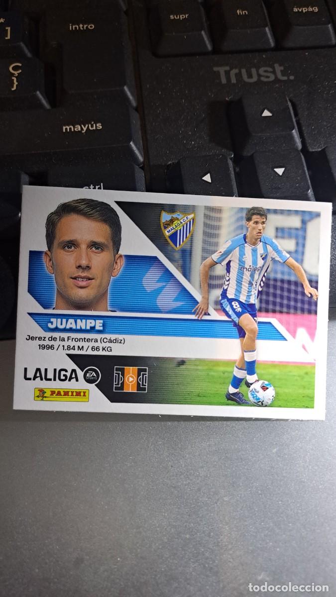 Coleccionismo cromos antiguos: CROMO JUANPE 13B 13 B MALAGA LIGA 2026 2027 26 27 ESTE PANINI NUNCA PEGADO
