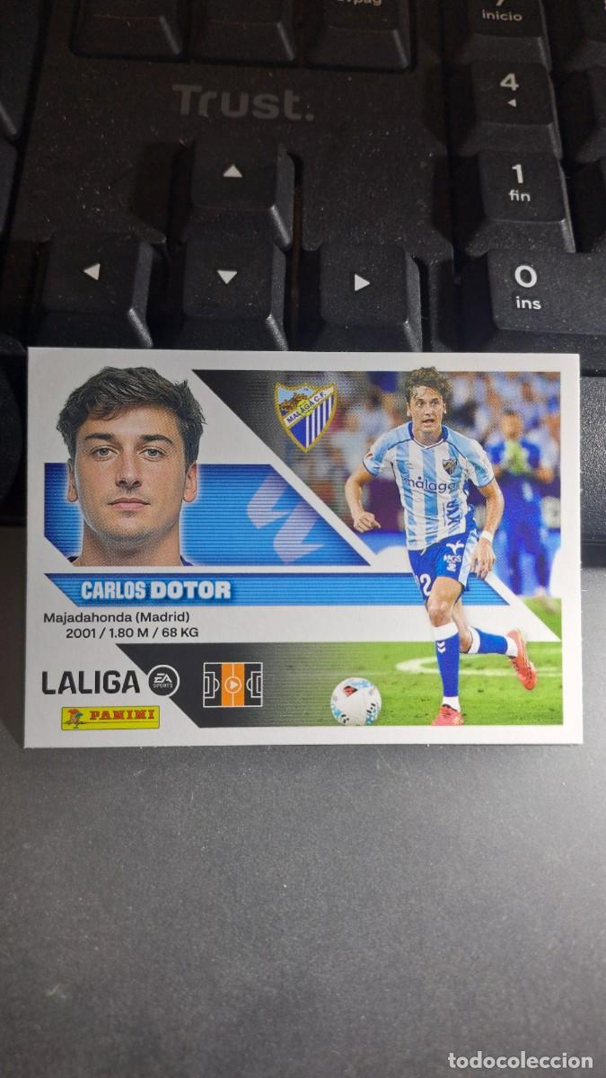 Coleccionismo cromos antiguos: CROMO DOTOR 14 MALAGA LIGA 2026 2027 26 27 ESTE PANINI NUNCA PEGADO