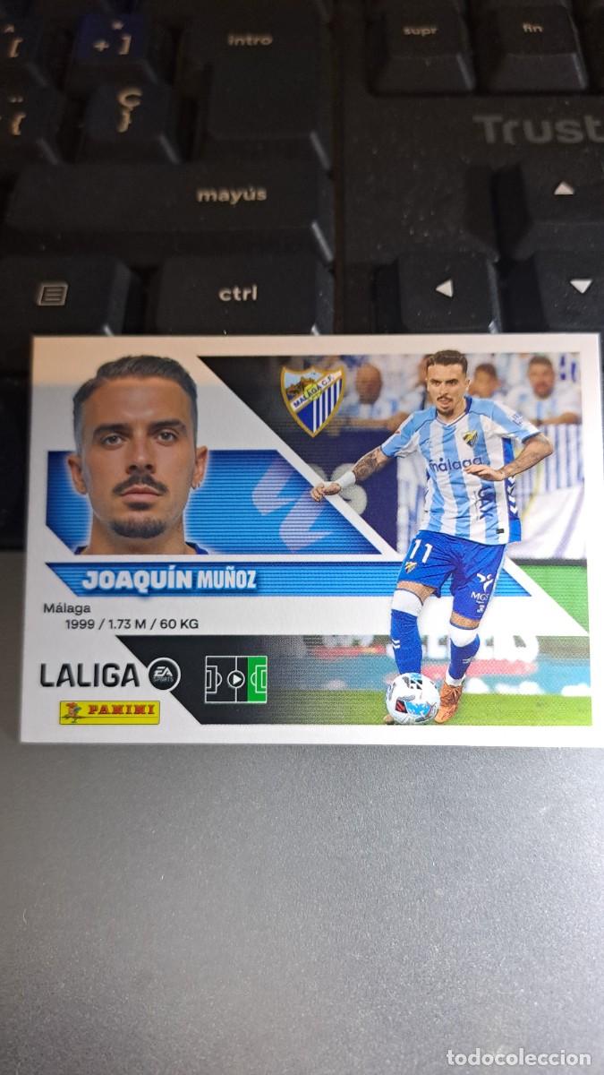 Coleccionismo cromos antiguos: CROMO JOAQUIN 19 MALAGA LIGA 2026 2027 26 27 ESTE PANINI NUNCA PEGADO