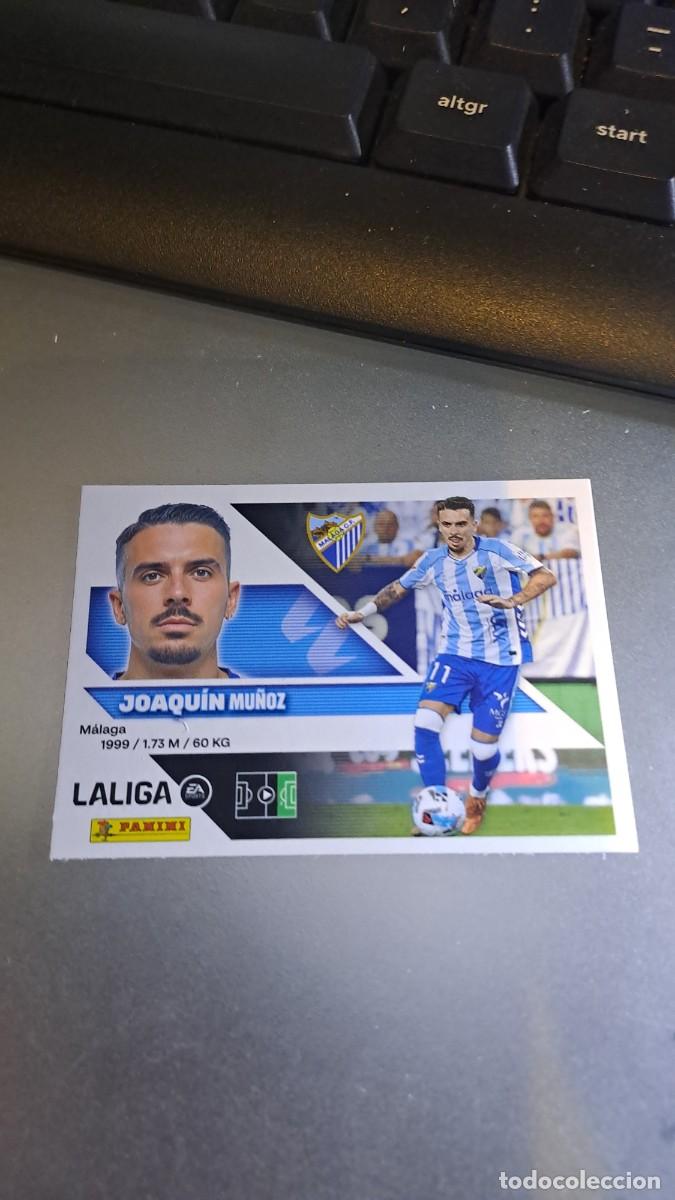 Coleccionismo cromos antiguos: CROMO JOAQUIN 19 MALAGA LIGA 2026 2027 26 27 ESTE PANINI NUNCA PEGADO