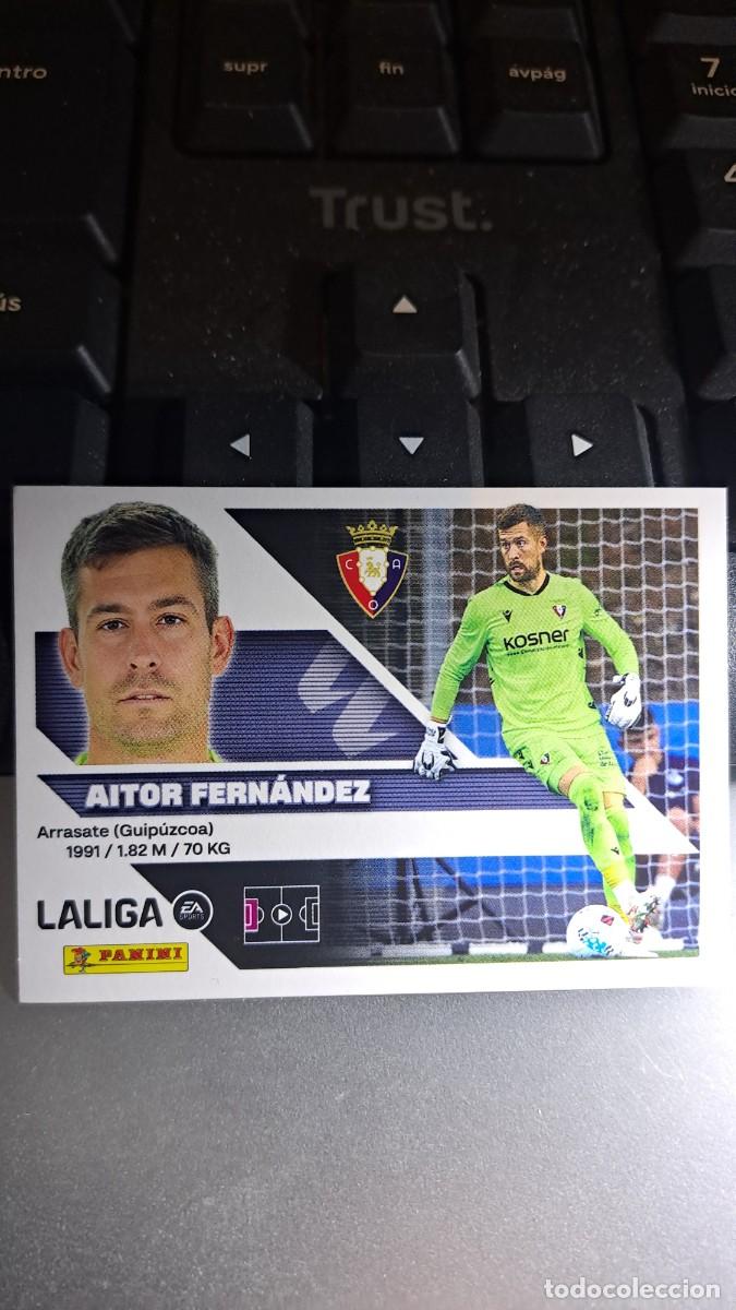 Coleccionismo cromos antiguos: CROMO AITOR FERNANDEZ 4 OSASUNA LIGA 2026 2027 26 27 ESTE PANINI NUNCA PEGADO