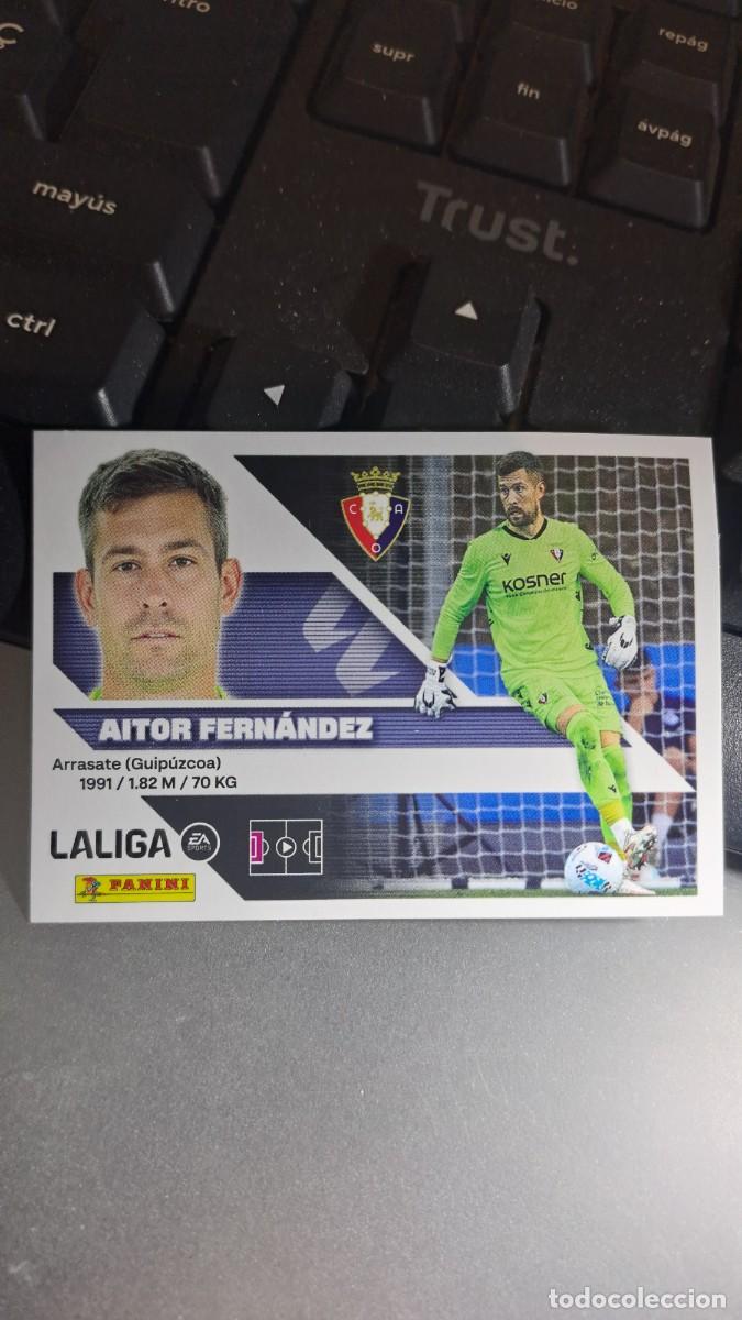 Coleccionismo cromos antiguos: CROMO AITOR FERNANDEZ 4 OSASUNA LIGA 2026 2027 26 27 ESTE PANINI NUNCA PEGADO