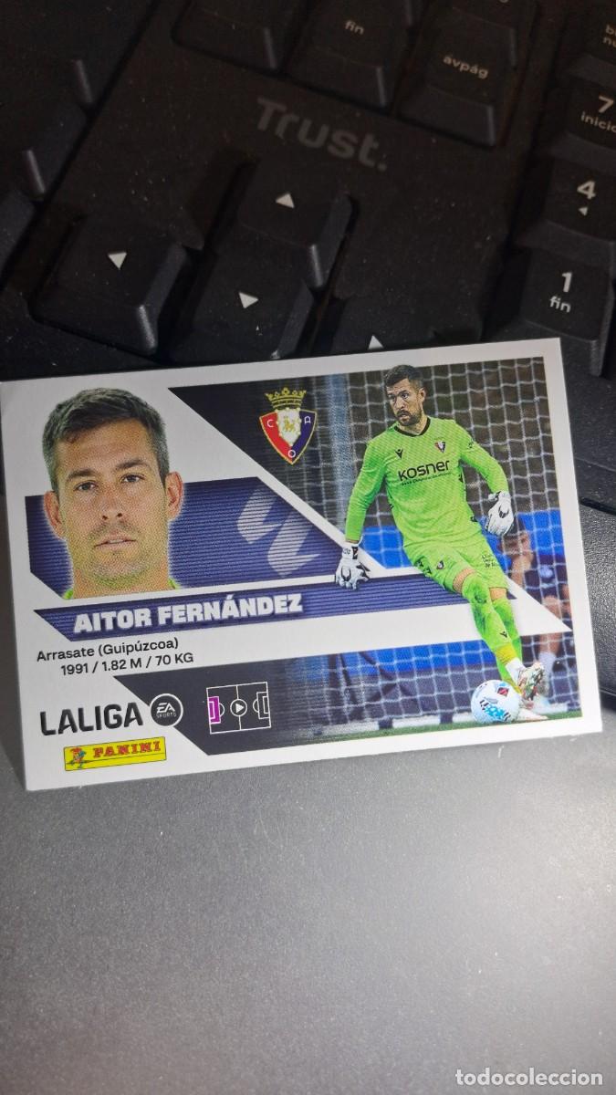 Coleccionismo cromos antiguos: CROMO AITOR FERNANDEZ 4 OSASUNA LIGA 2026 2027 26 27 ESTE PANINI NUNCA PEGADO