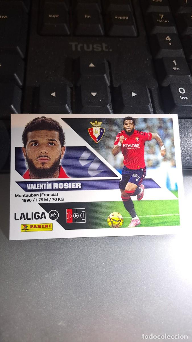 Coleccionismo cromos antiguos: CROMO ROSIER 5A 5 A OSASUNA LIGA 2026 2027 26 27 ESTE PANINI NUNCA PEGADO