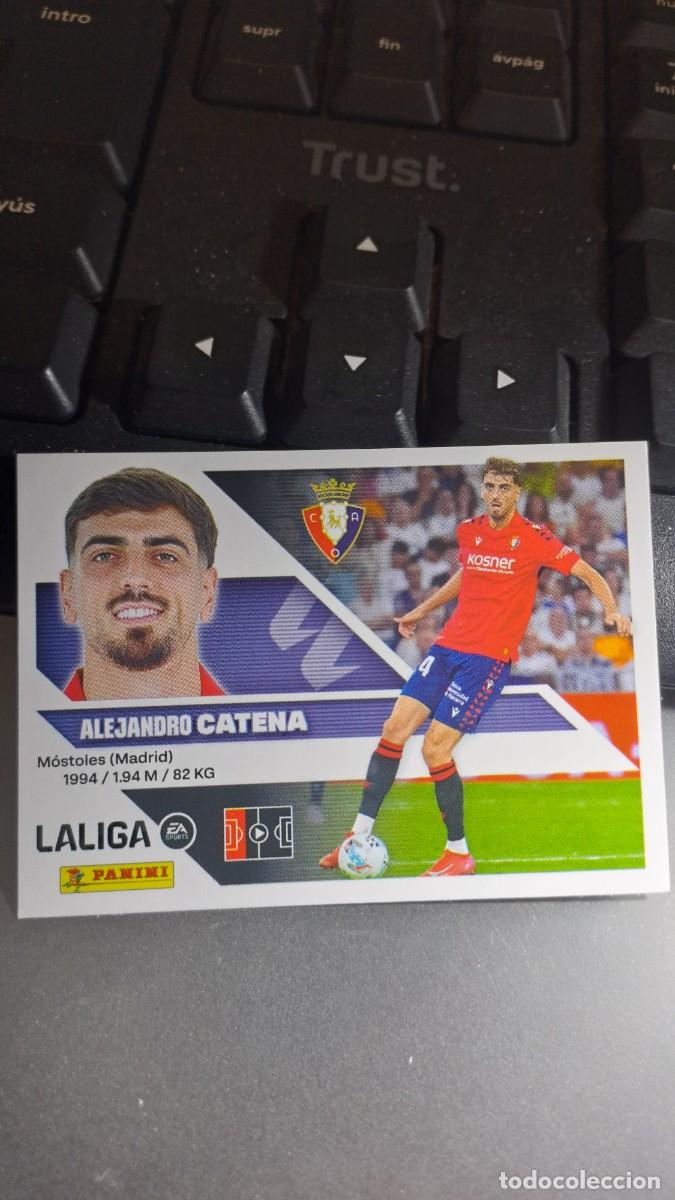 Coleccionismo cromos antiguos: CROMO CATENA 8 OSASUNA LIGA 2026 2027 26 27 ESTE PANINI NUNCA PEGADO