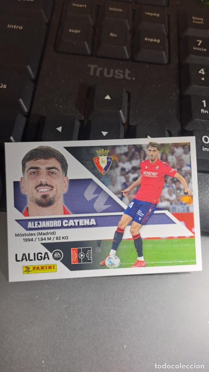 Coleccionismo cromos antiguos: CROMO CATENA 8 OSASUNA LIGA 2026 2027 26 27 ESTE PANINI NUNCA PEGADO