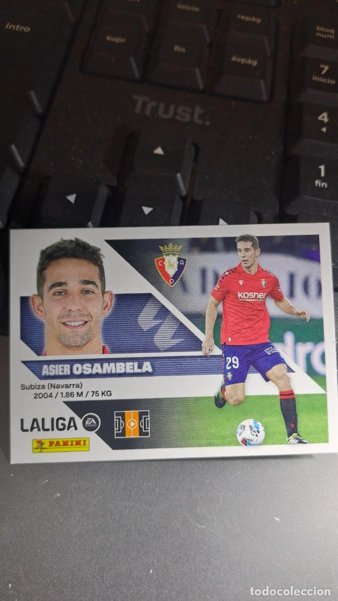 Coleccionismo cromos antiguos: CROMO OSAMBELA 10 OSASUNA LIGA 2026 2027 26 27 ESTE PANINI NUNCA PEGADO