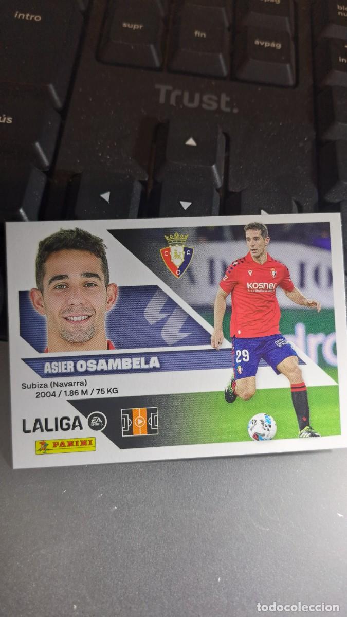 Coleccionismo cromos antiguos: CROMO OSAMBELA 10 OSASUNA LIGA 2026 2027 26 27 ESTE PANINI NUNCA PEGADO