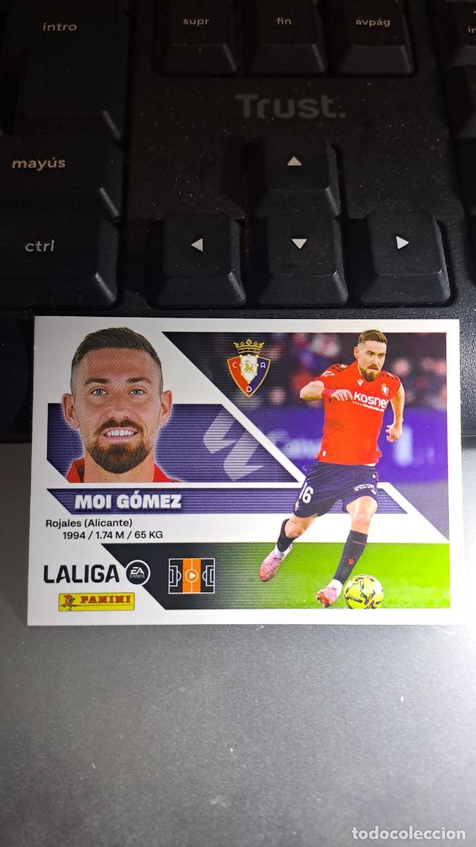 Coleccionismo cromos antiguos: CROMO MOI GOMEZ 13A 13 A OSASUNA LIGA 2026 2027 26 27 ESTE PANINI NUNCA PEGADO