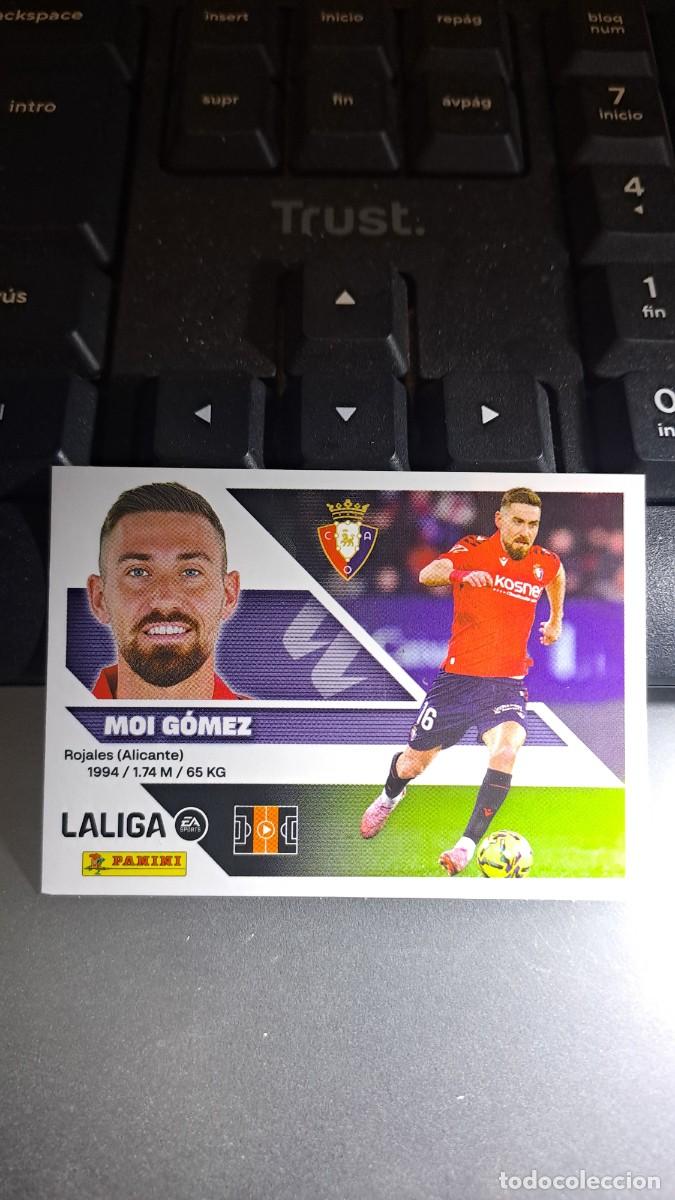 Coleccionismo cromos antiguos: CROMO MOI GOMEZ 13A 13 A OSASUNA LIGA 2026 2027 26 27 ESTE PANINI NUNCA PEGADO