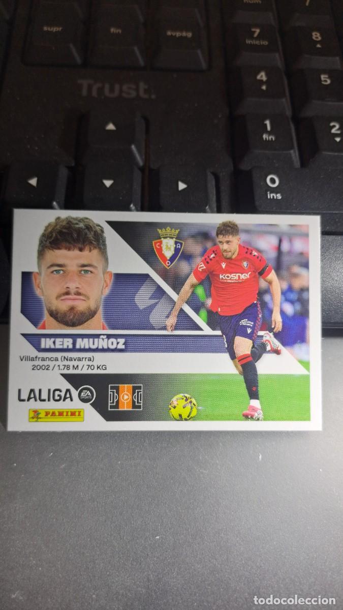 Coleccionismo cromos antiguos: CROMO IKER MU&Ntilde;OZ 13B 13 B OSASUNA LIGA 2026 2027 26 27 ESTE PANINI NUNCA PEGADO