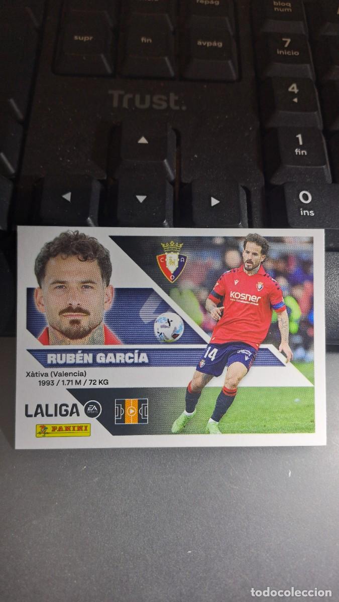Coleccionismo cromos antiguos: CROMO RUBEN GARCIA 14 OSASUNA LIGA 2026 2027 26 27 ESTE PANINI NUNCA PEGADO