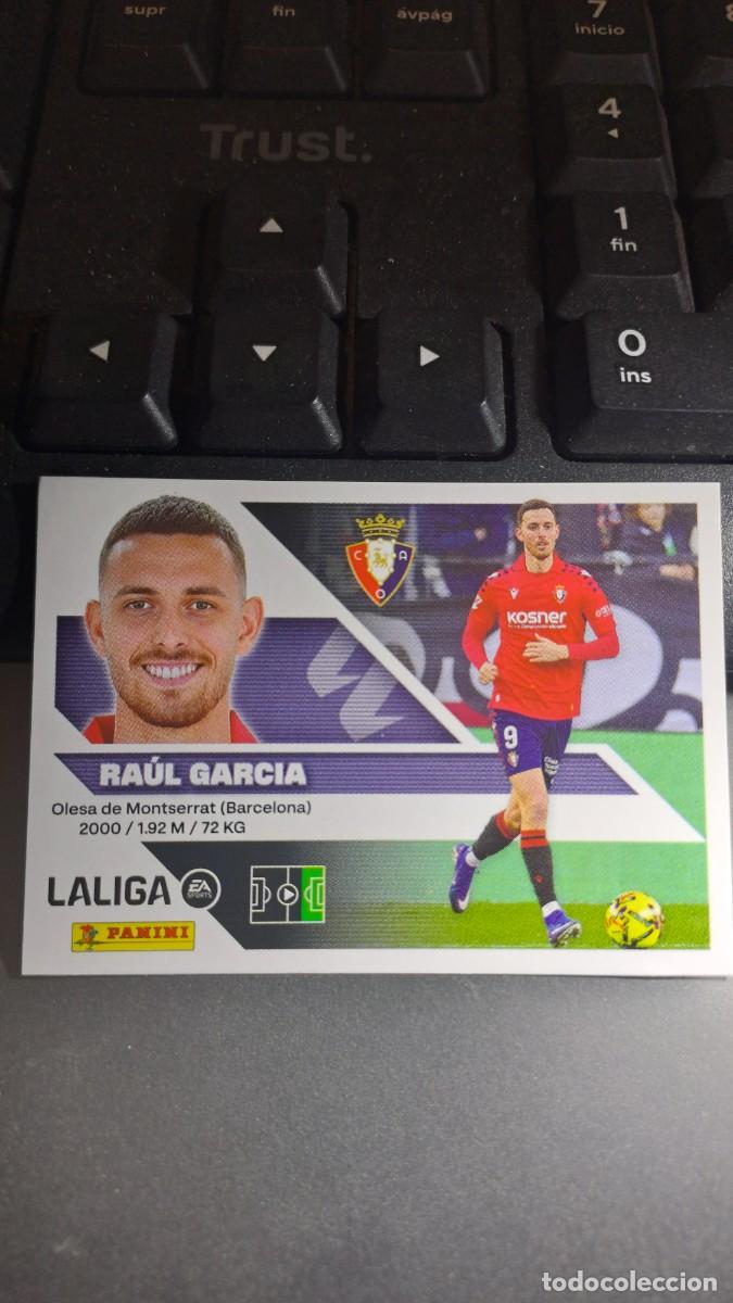 Coleccionismo cromos antiguos: CROMO RAUL GARCIA 18 OSASUNA LIGA 2026 2027 26 27 ESTE PANINI NUNCA PEGADO