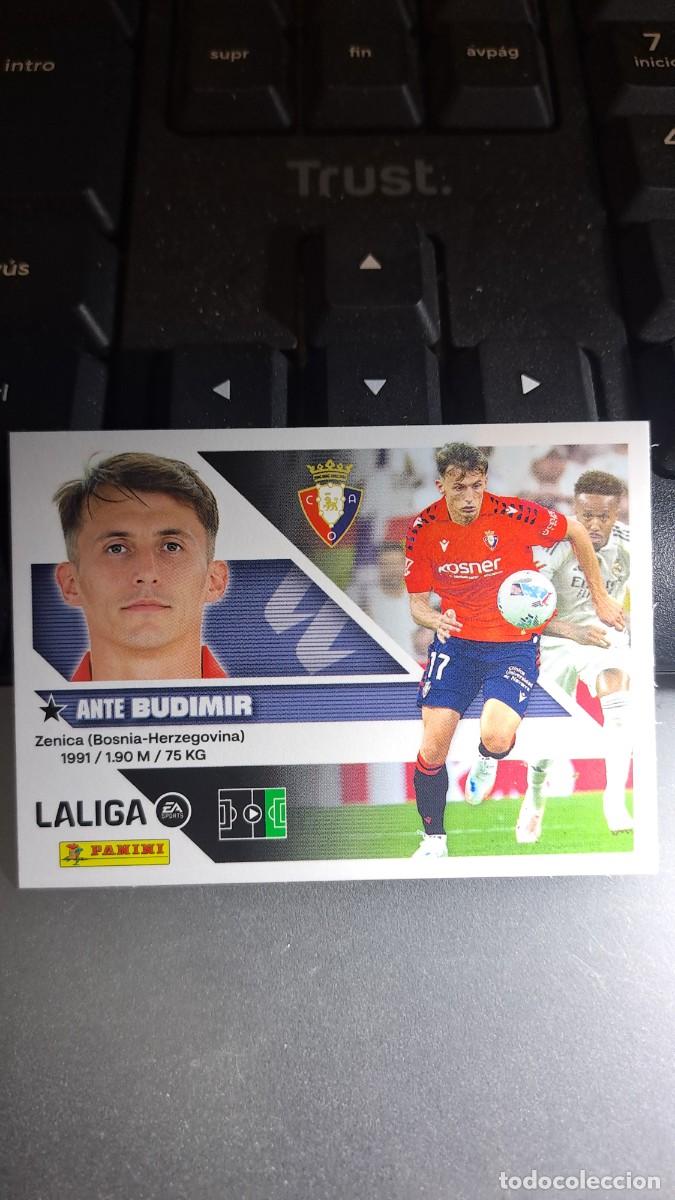 Coleccionismo cromos antiguos: CROMO BUDIMIR 20 OSASUNA LIGA 2026 2027 26 27 ESTE PANINI NUNCA PEGADO