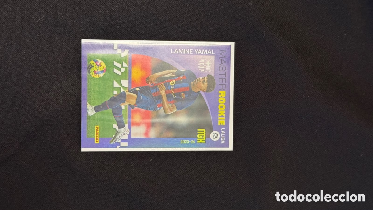 Coleccionismo cromos antiguos: Cromo lamine yamal master rookie MGK 23/24 423