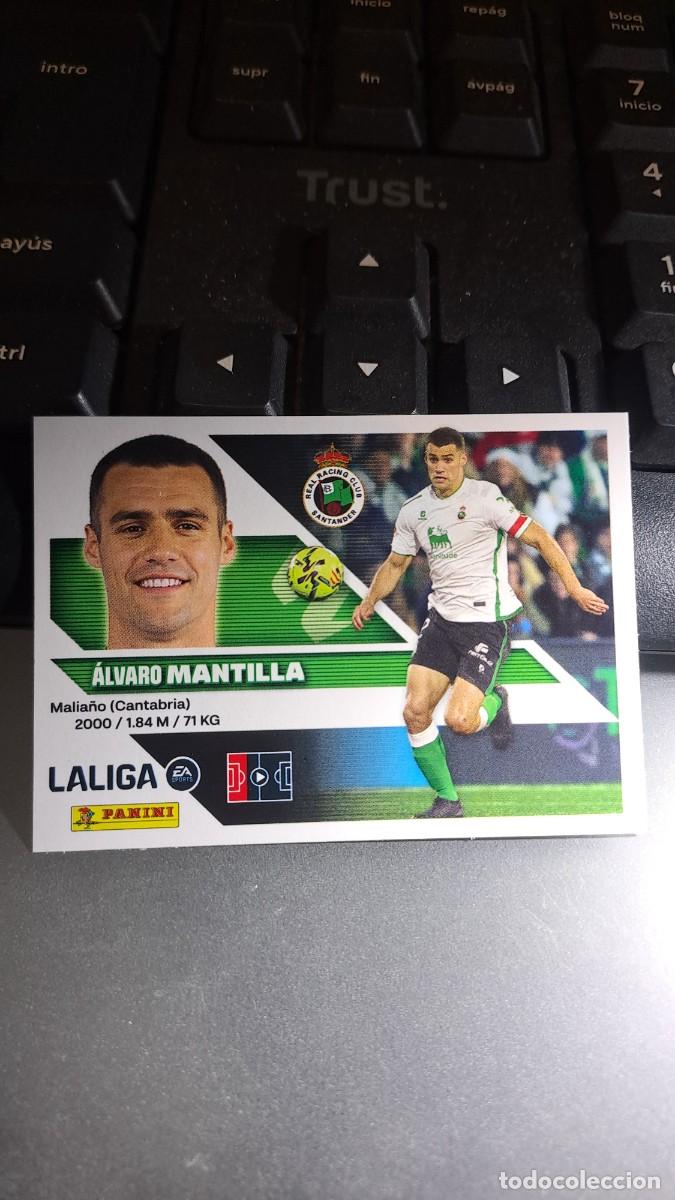 Coleccionismo cromos antiguos: CROMO MANTILLA 5 RACING DE SANTANDER LIGA 2026 2027 26 27 ESTE PANINI NUNCA PEGADO