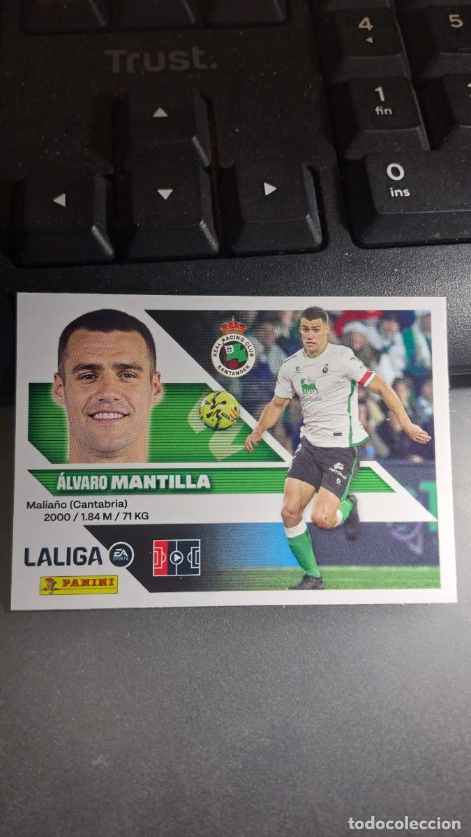 Coleccionismo cromos antiguos: CROMO MANTILLA 5 RACING DE SANTANDER LIGA 2026 2027 26 27 ESTE PANINI NUNCA PEGADO