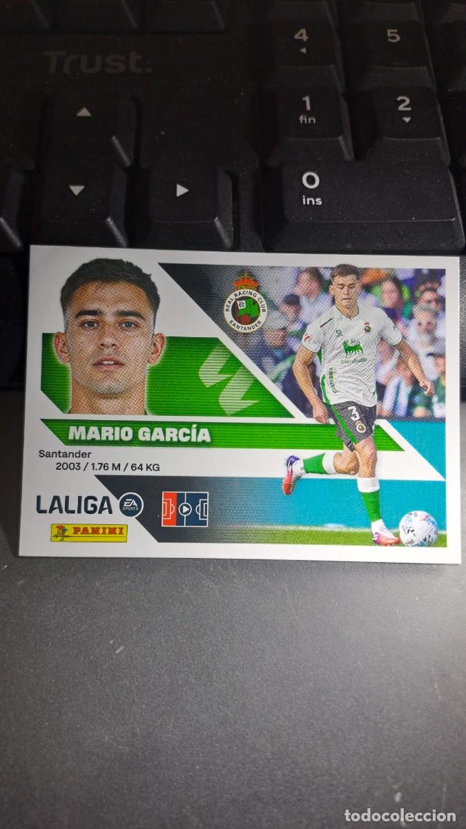 Coleccionismo cromos antiguos: CROMO MARIO GARCIA 9B 9 B RACING DE SANTANDER LIGA 2026 2027 26 27 ESTE PANINI NUNCA PEGADO