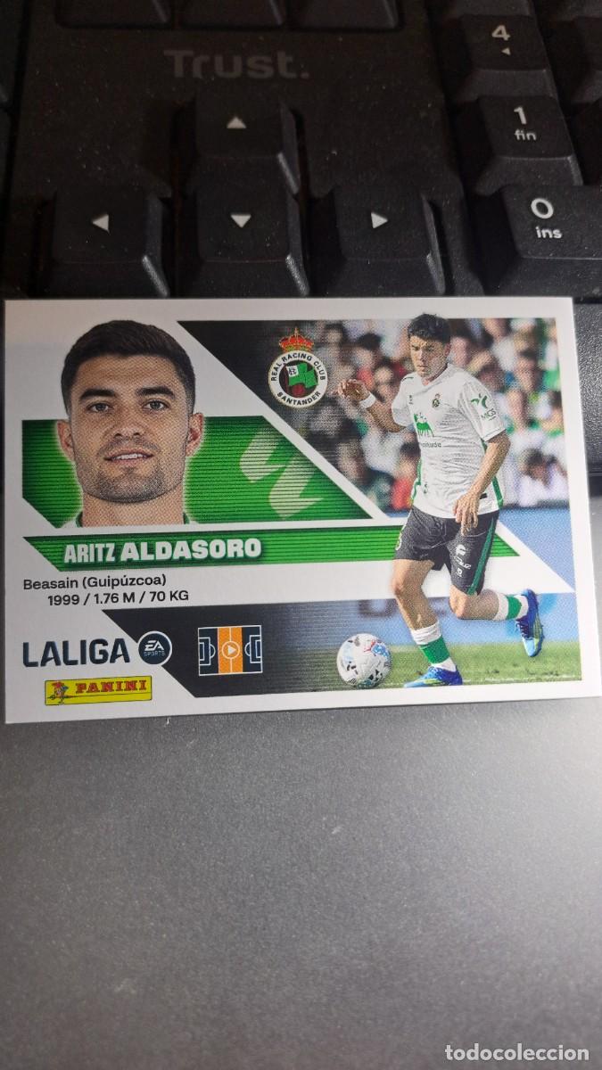 Coleccionismo cromos antiguos: CROMO ALDASORO 14 RACING DE SANTANDER LIGA 2026 2027 26 27 ESTE PANINI NUNCA PEGADO