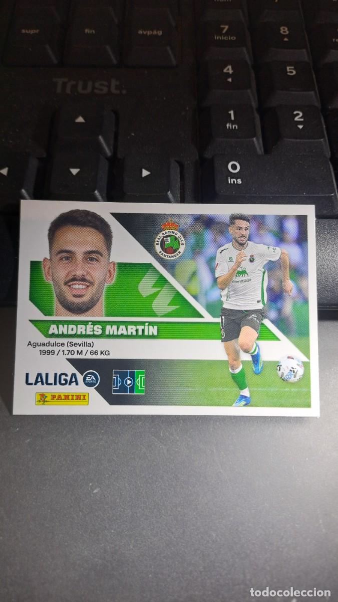 Coleccionismo cromos antiguos: CROMO ANDRES MARTIN 16 RACING DE SANTANDER LIGA 2026 2027 26 27 ESTE PANINI NUNCA PEGADO