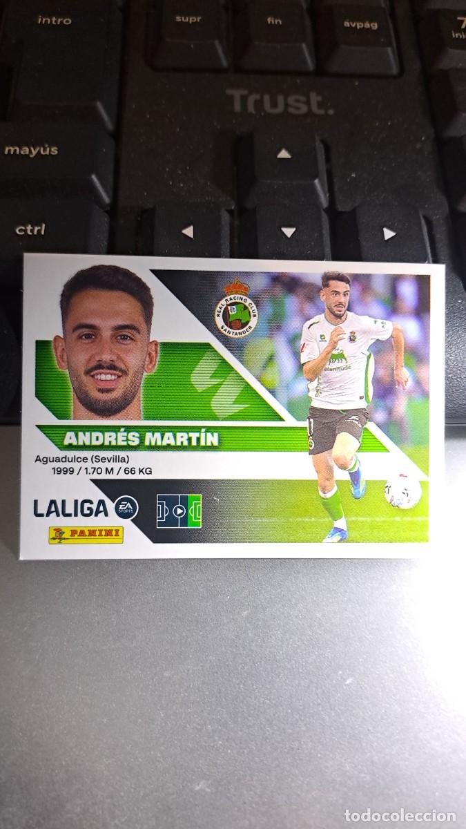 Coleccionismo cromos antiguos: CROMO ANDRES MARTIN 16 RACING DE SANTANDER LIGA 2026 2027 26 27 ESTE PANINI NUNCA PEGADO