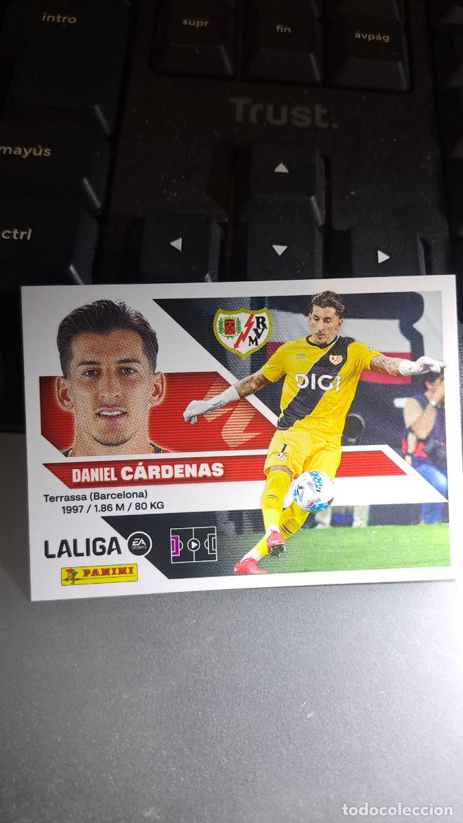 Coleccionismo cromos antiguos: CROMO CARDENAS 4 RAYO VALLECANO LIGA 2026 2027 26 27 ESTE PANINI NUNCA PEGADO