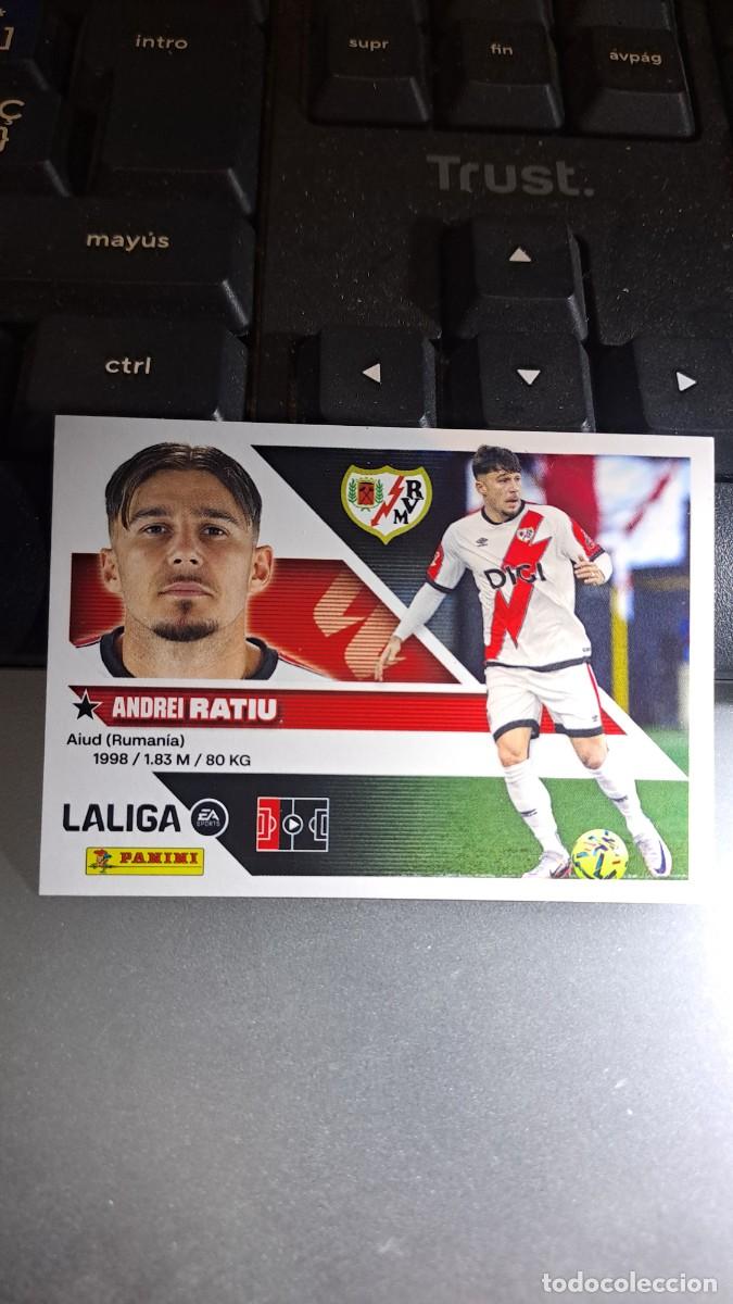 Coleccionismo cromos antiguos: CROMO RATIU 5 RAYO VALLECANO LIGA 2026 2027 26 27 ESTE PANINI NUNCA PEGADO