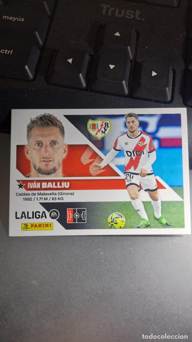 Coleccionismo cromos antiguos: CROMO BALLIU 6 RAYO VALLECANO LIGA 2026 2027 26 27 ESTE PANINI NUNCA PEGADO
