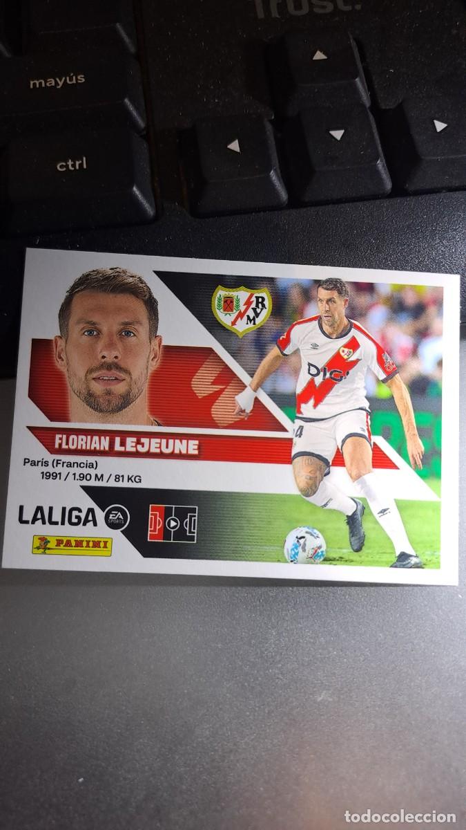Coleccionismo cromos antiguos: CROMO LEJEUNE 8 RAYO VALLECANO LIGA 2026 2027 26 27 ESTE PANINI NUNCA PEGADO