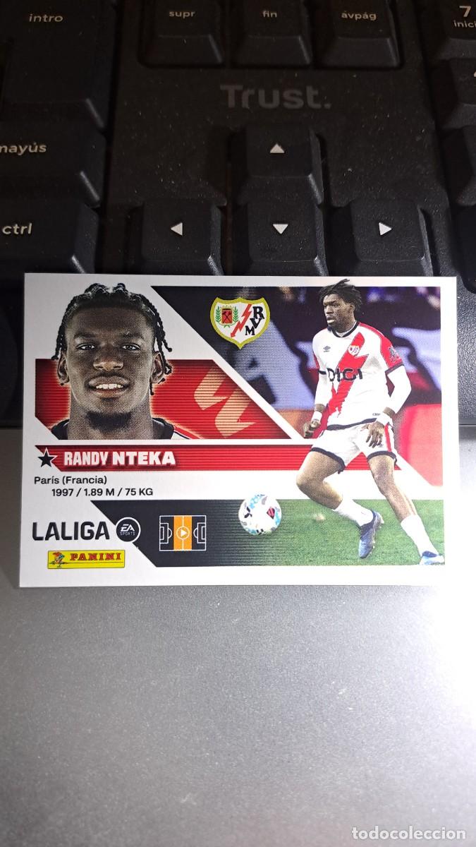 Coleccionismo cromos antiguos: CROMO NTEKA 11B 11 B RAYO VALLECANO LIGA 2026 2027 26 27 ESTE PANINI NUNCA PEGADO