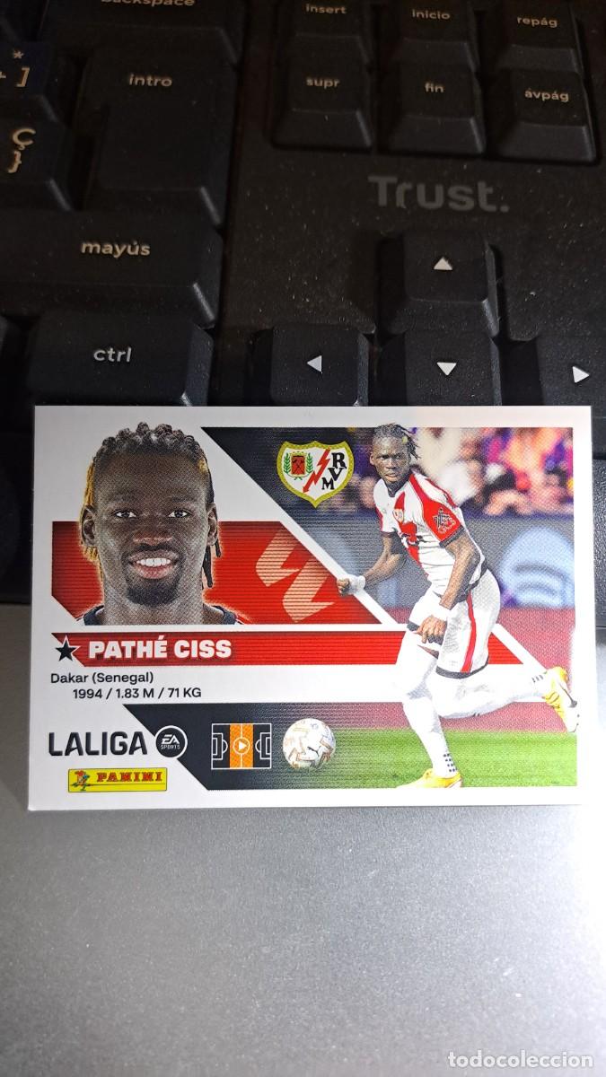 Coleccionismo cromos antiguos: CROMO PATHE CISS 12 RAYO VALLECANO LIGA 2026 2027 26 27 ESTE PANINI NUNCA PEGADO