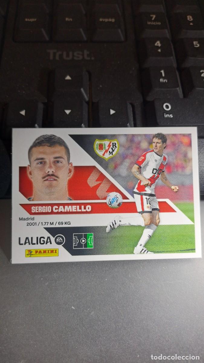 Coleccionismo cromos antiguos: CROMO CAMELLO 19 RAYO VALLECANO LIGA 2026 2027 26 27 ESTE PANINI NUNCA PEGADO